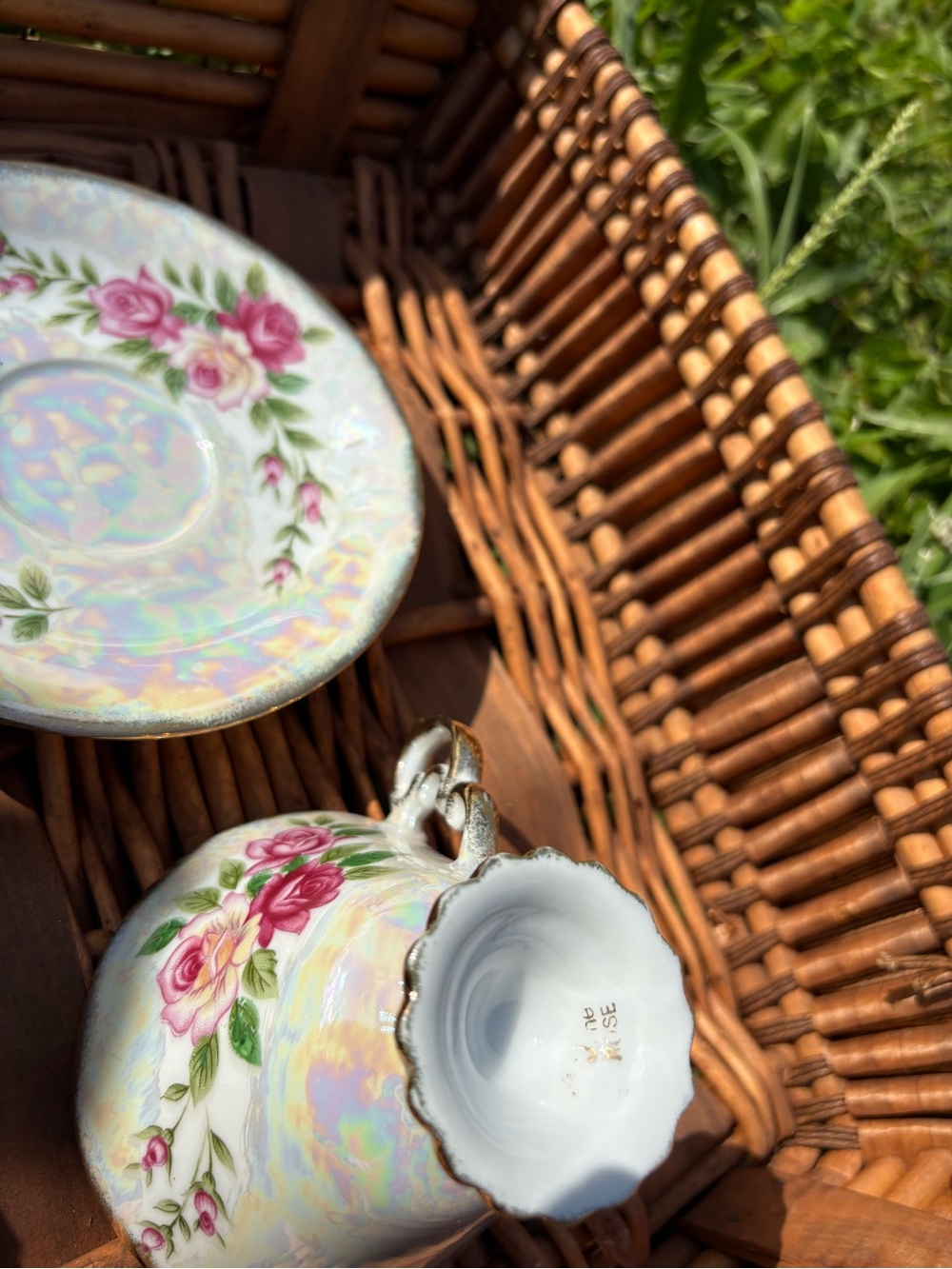 Vintage Teacup Saucer - Picture 4 of 5